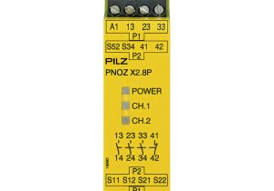 Relay an toàn PNOZ X2.8P 24VACDC 3n/o 1n/c